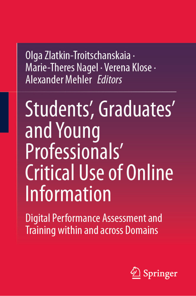 Students', Graduates' and Young Professionals' Critical Use of Online Information main product photo