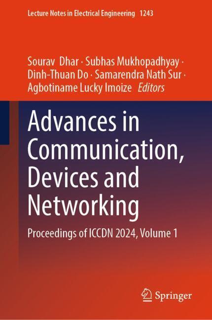 Advances in Communication, Devices and Networking main product photo