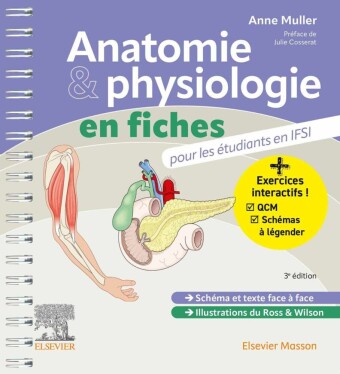 Anatomie et physiologie en fiches pour les étudiants en IFSI