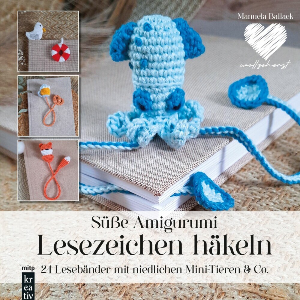 Süße Amigurumi Lesezeichen häkeln main product photo