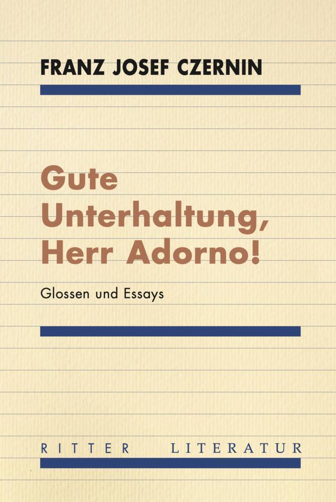 Gute Unterhaltung, Herr Adorno! main product photo