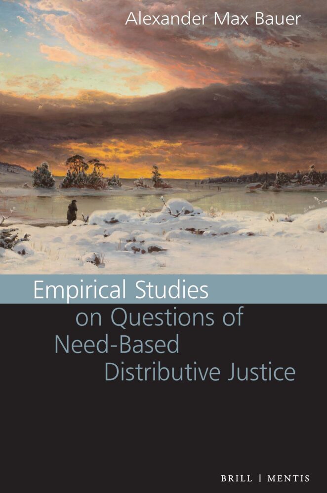 Empirical Studies on Questions of Need-Based Distributive Justice main product photo