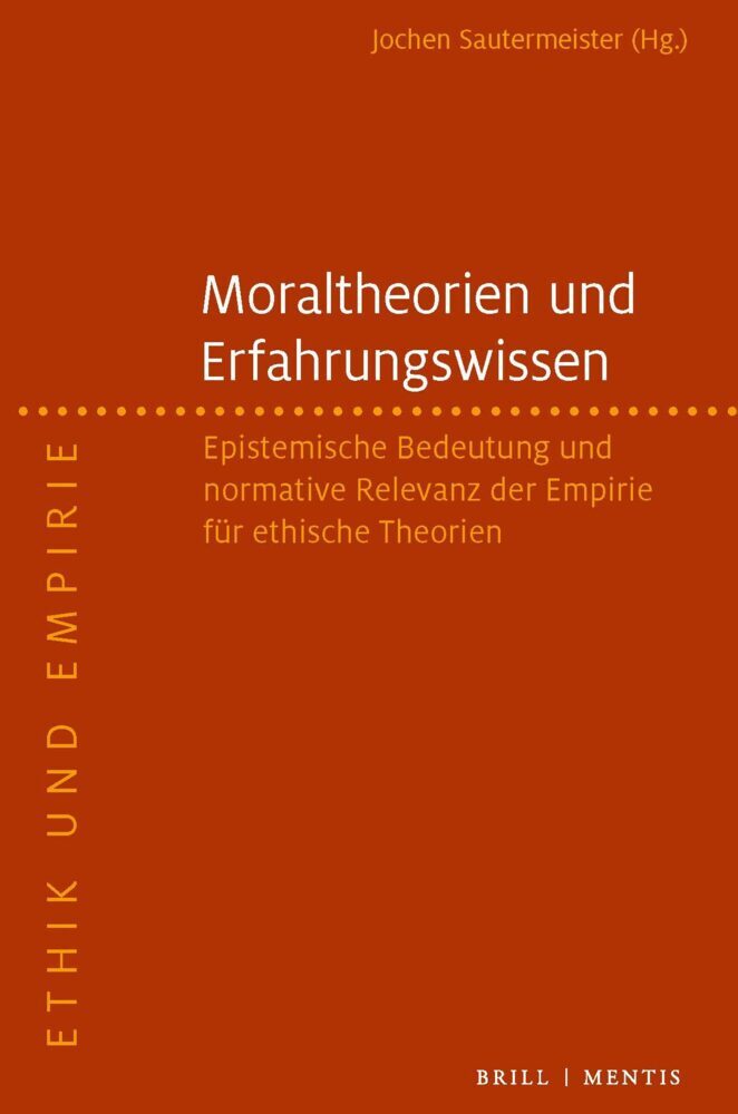 Moraltheorien und Erfahrungswissen main product photo