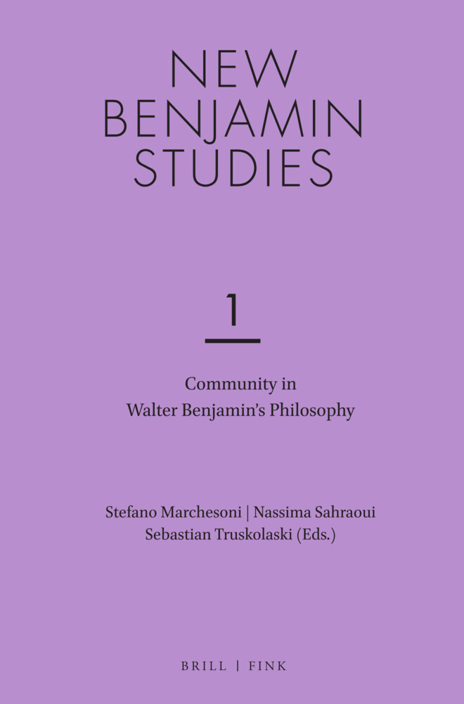 Community in Walter Benjamin's Philosophy main product photo