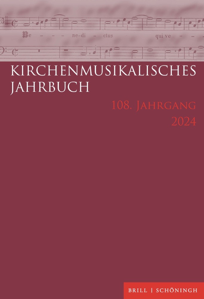 Kirchenmusikalisches Jahrbuch 108. Jahrgang 2024 main product photo
