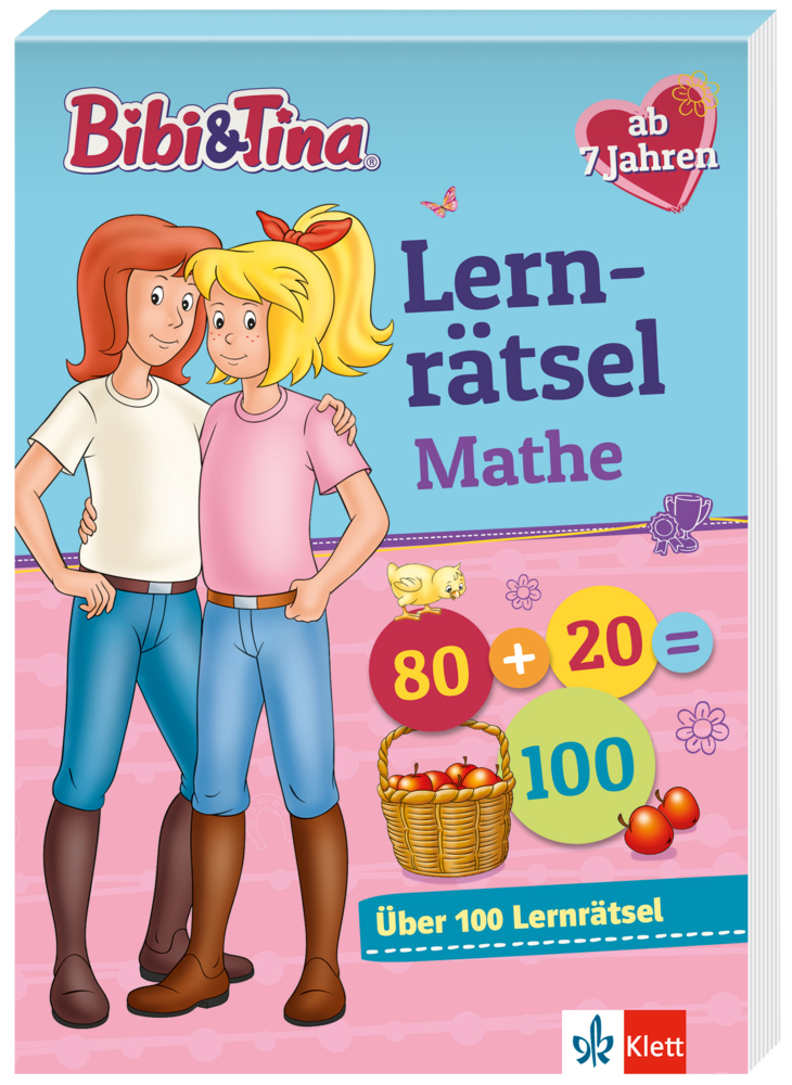 Bibi & Tina: Mein Lernrätsel-Block Mathematik für die 2. Klasse main product photo