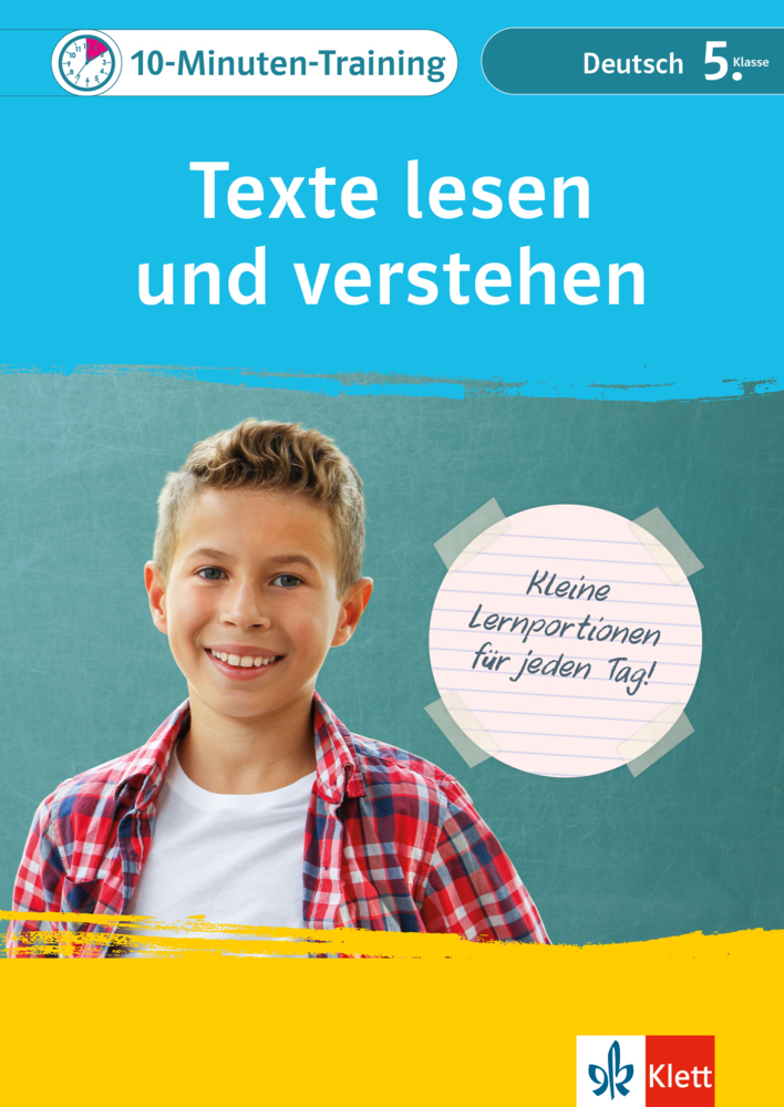 Klett 10-Minuten-Training Deutsch Texte lesen und verstehen 5. Klasse main product photo