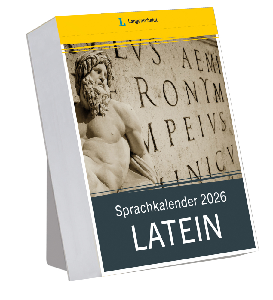 Langenscheidt Sprachkalender Latein 2026 main product photo