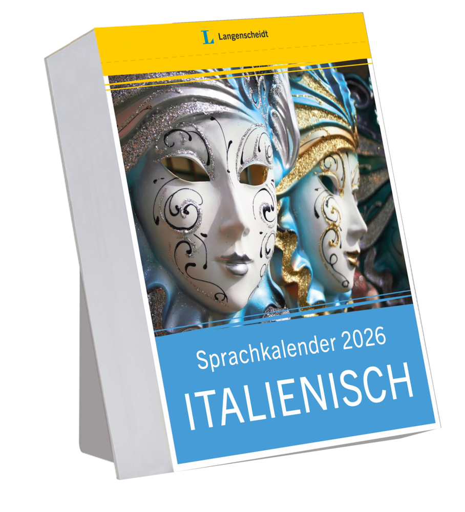 Langenscheidt Sprachkalender Italienisch 2026 main product photo