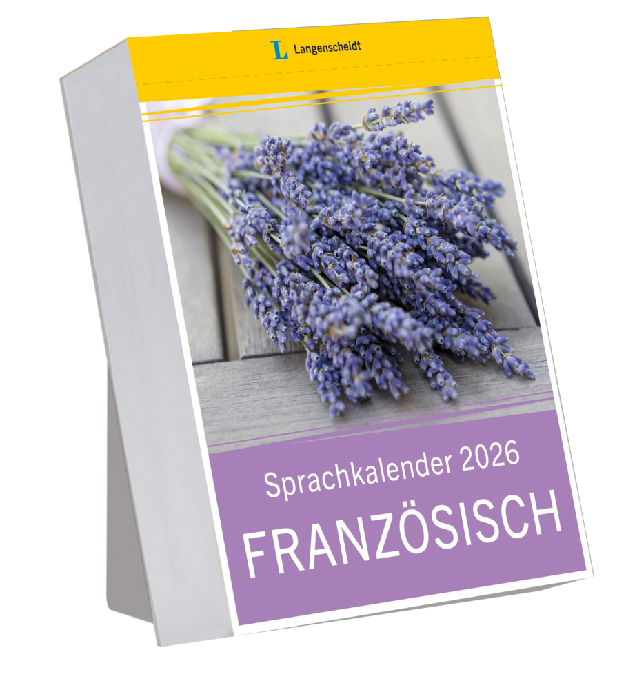 Langenscheidt Sprachkalender Französisch 2026 main product photo