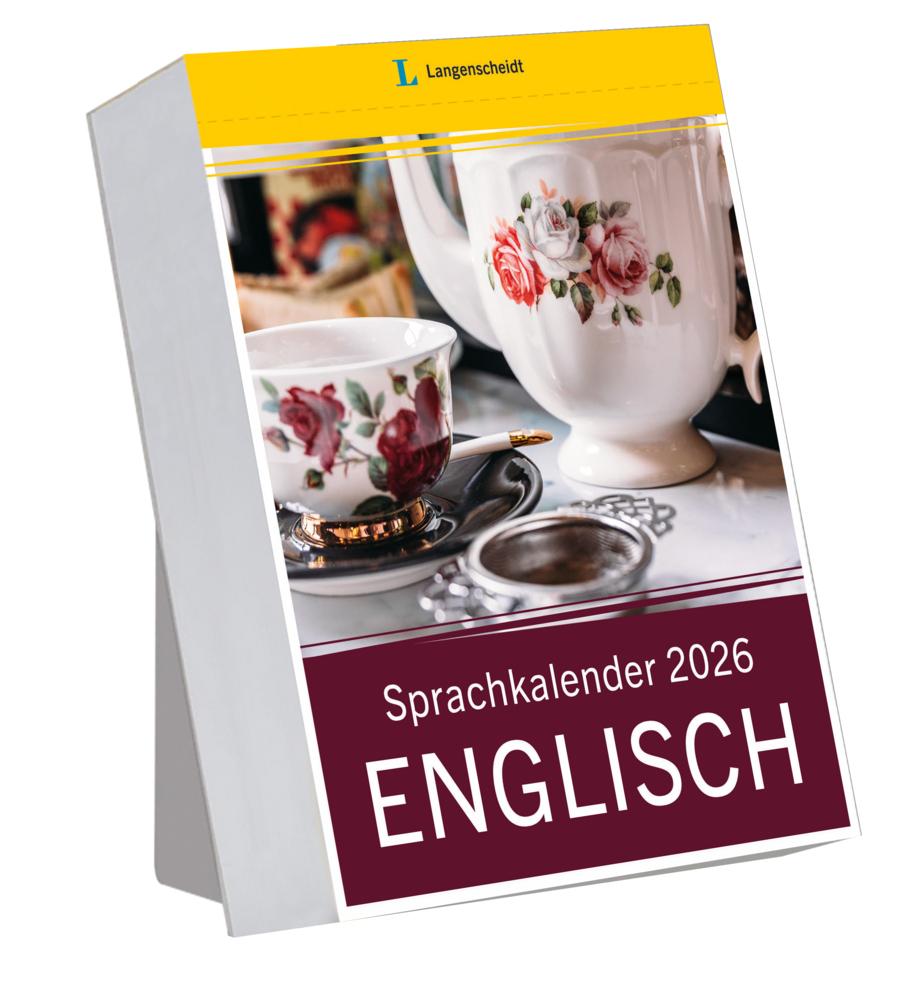 Langenscheidt Sprachkalender Englisch 2026 main product photo