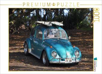 CALVENDO Puzzle VW Käfer, Hawaii | 1000 Teile Lege-Größe 64...