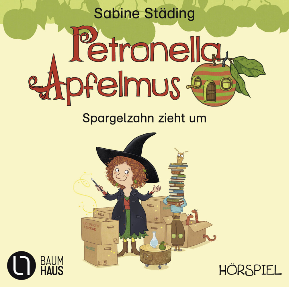 Petronella Apfelmus - Spargelzahn zieht um, 1 Audio-CD main product photo