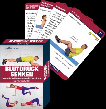Trainingskarten Blutdruck senken