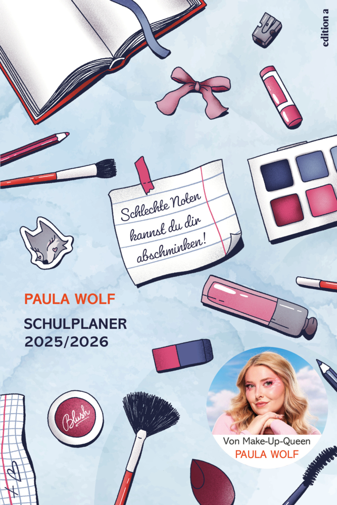 Paula Wolf Schulplaner 2025/2026 main product photo