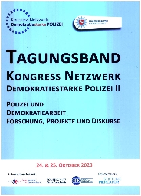 Tagungsband Kongress Netzwerk Demokratiestarke Polizei II, m. 1 Buch main product photo