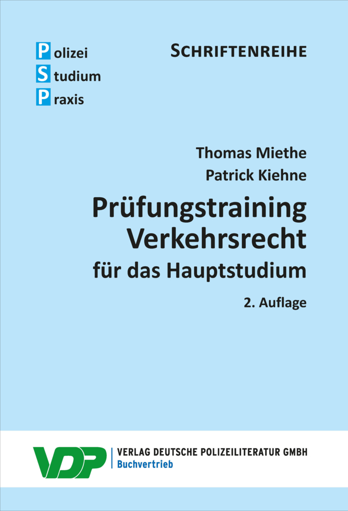 Prüfungstraining Verkehrsrecht für das Hauptstudium main product photo