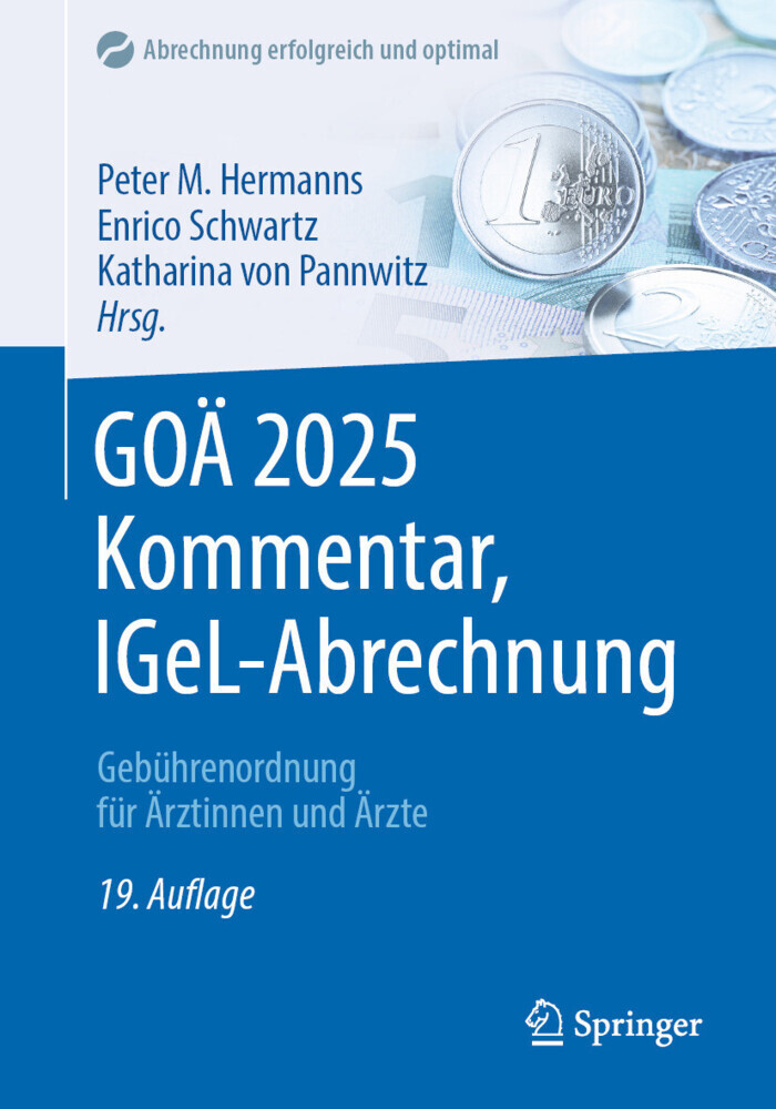 GOÄ 2025 Kommentar, IGeL-Abrechnung main product photo