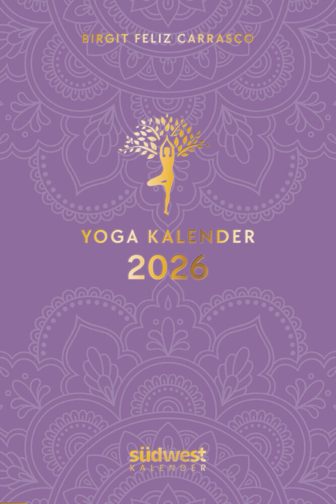 Yoga-Kalender 2026 - Taschenkalender mit Mantras, Meditationen, Affirmationen und Hintergrundgeschichten - im praktischen Format 10,0 x 15,5 cm, mit zahlreichen Illustrationen und Lesebändchen main product photo