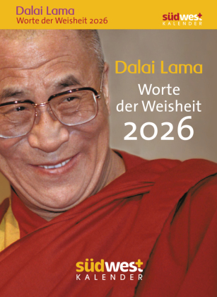 Dalai Lama - Worte der Weisheit 2026  - Tagesabreißkalender zum Aufstellen oder Aufhängen