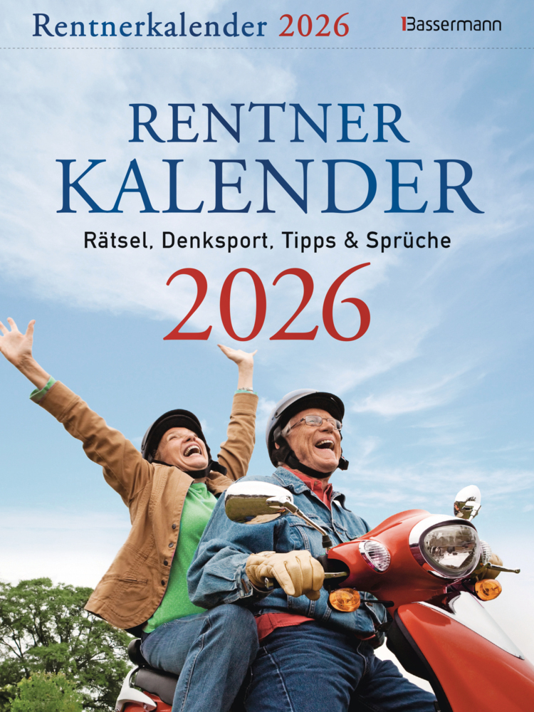 Rentnerkalender 2026. Der beliebte Abreißkalender bringt Schwung in den Ruhestand main product photo