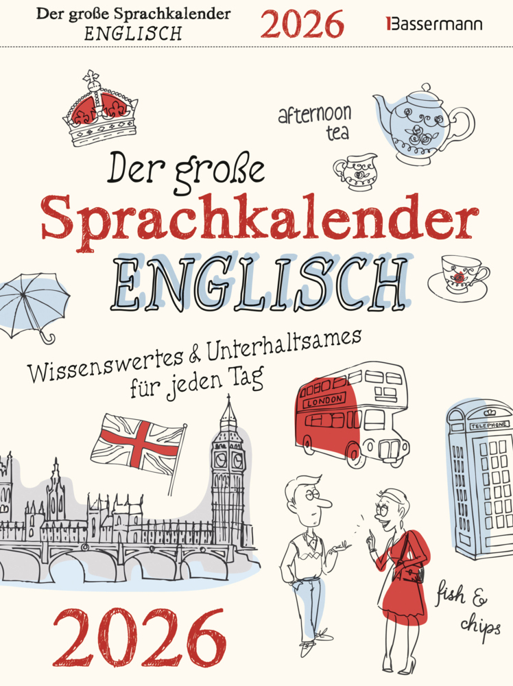 Der große Sprachkalender Englisch 2026 main product photo