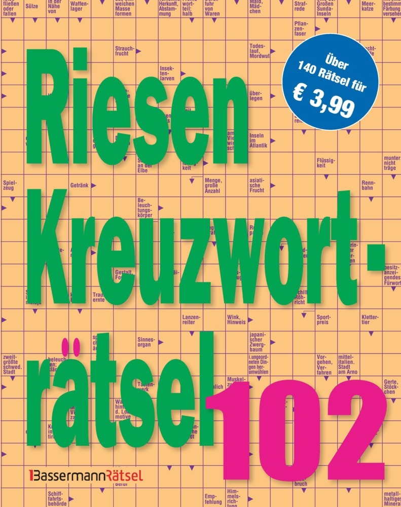 Riesen-Kreuzworträtsel 102 main product photo
