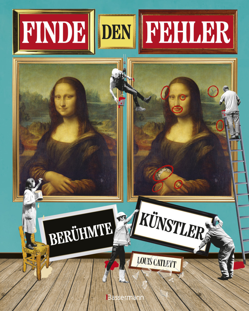 Finde den Fehler - Berühmte Künstler - Bilderrätsel mit 30 weltbekannten Gemälden main product photo