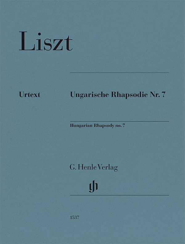 Franz Liszt - Ungarische Rhapsodie Nr. 7 main product photo