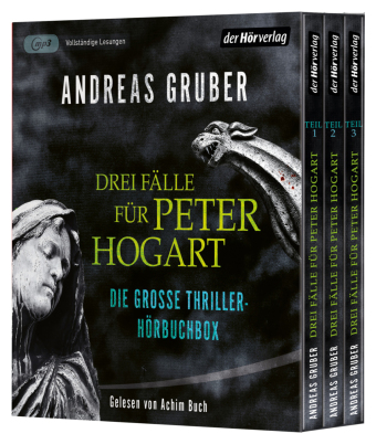 Drei Fälle für Peter Hogart -, 6 Audio-CD, 6 MP3