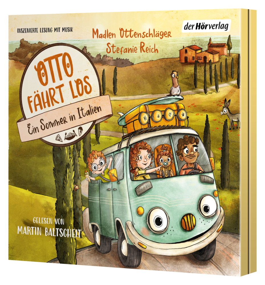 Otto fährt los - Ein Sommer in Italien, 1 Audio-CD main product photo