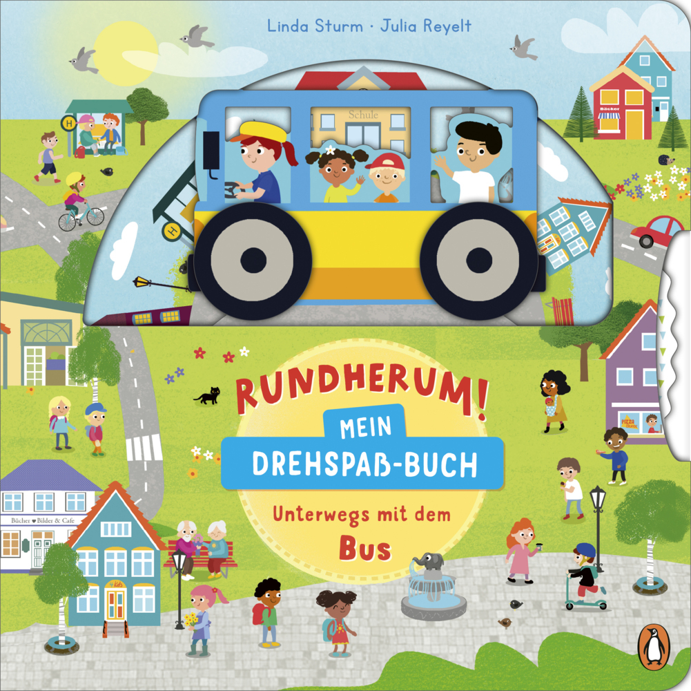 Rundherum! Mein Drehspaß-Buch - Unterwegs mit dem Bus main product photo