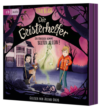 Die Geisterhelfer - Ein Knochen kommt selten allein, 3 Audio-CD