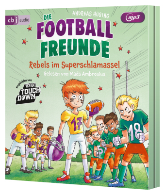 Die Football-Freunde - Rebels im Superschlamassel, 1 Audio-CD, 1 MP3