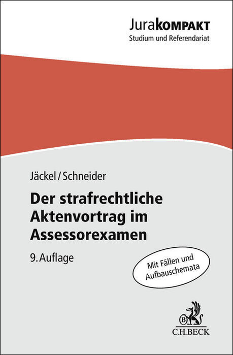 Der strafrechtliche Aktenvortrag im Assessorexamen main product photo