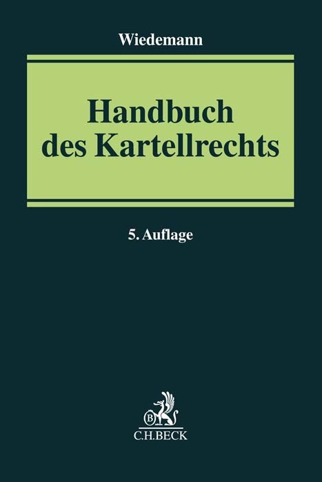 Handbuch des Kartellrechts main product photo