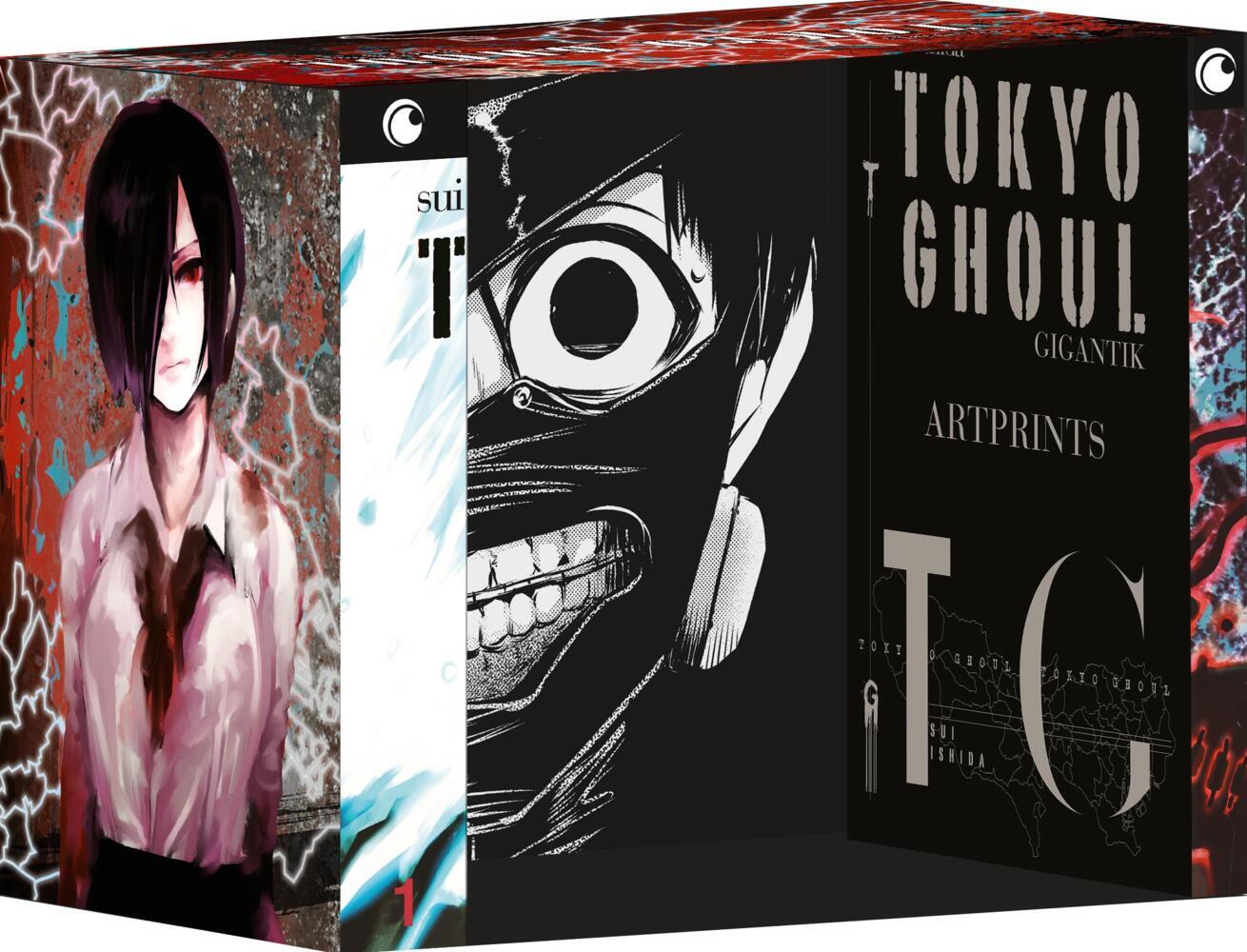 Tokyo Ghoul GIGANTIK - Band 1 mit Sammelschuber main product photo