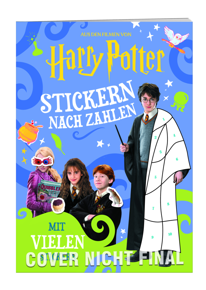 Wizarding World(TM) - Stickern nach Zahlen, m. 1 Beilage main product photo