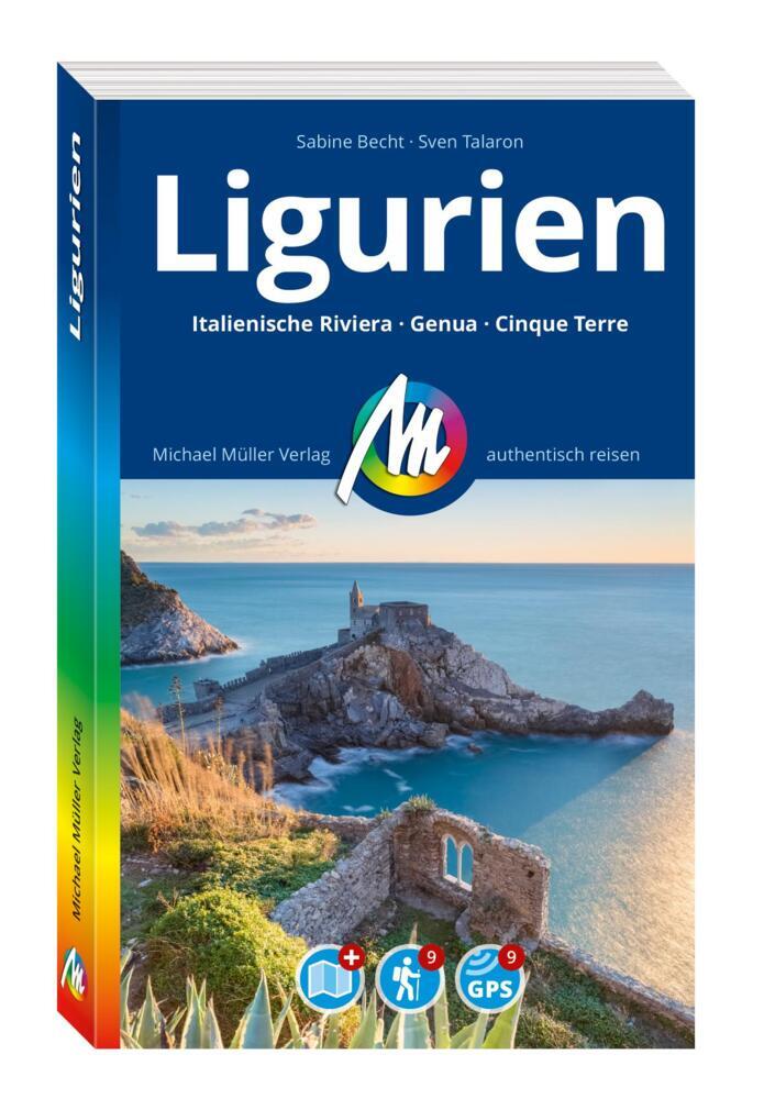 MICHAEL MÜLLER REISEFÜHRER Ligurien, m. 1 Karte main product photo