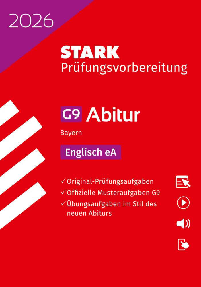 STARK Englisch eA - Abitur 2026 Bayern - Prüfungsvorbereitung, m. 1 Buch, m. 1 Beilage main product photo