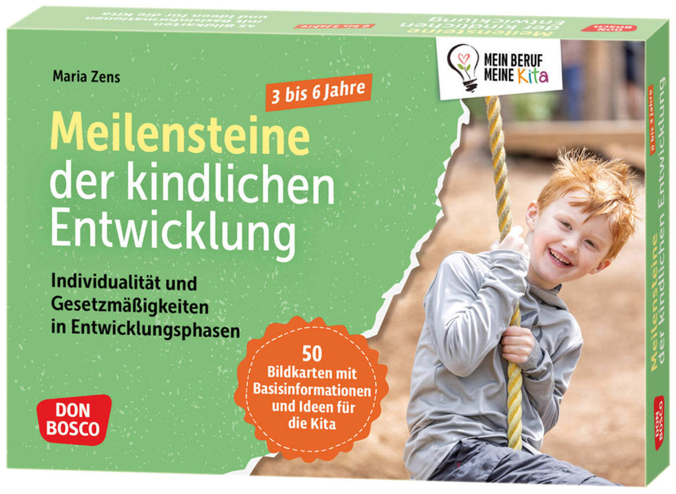 Meilensteine der kindlichen Entwicklung. Individualität und Gesetzmäßigkeiten in Entwicklungsphasen bei 3- bis 6-Jährigen, m. 1 Beilage main product photo