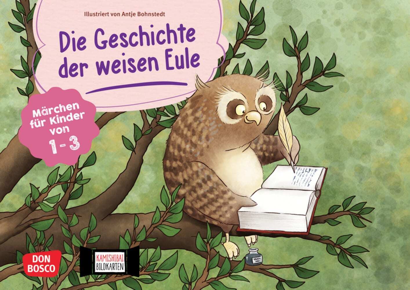 Die Geschichte der weisen Eule. Kamishibai Bildkartenset main product photo
