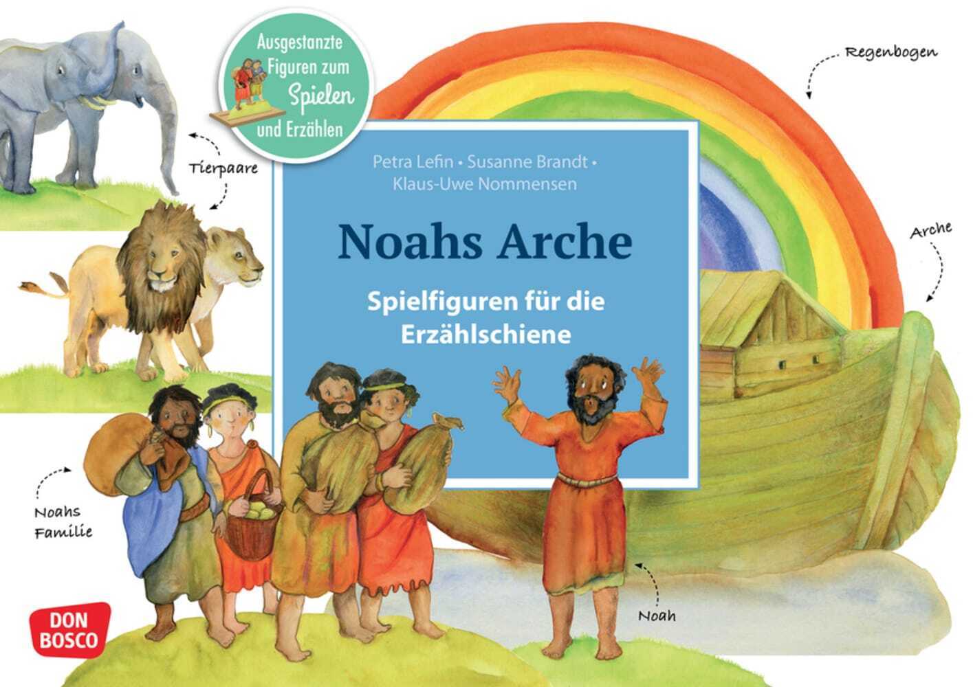 Noahs Arche. Erzählschienen-Figurenset, m. 1 Beilage main product photo
