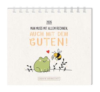 Mini-Kalender 2026 Man muss mit allem rechnen