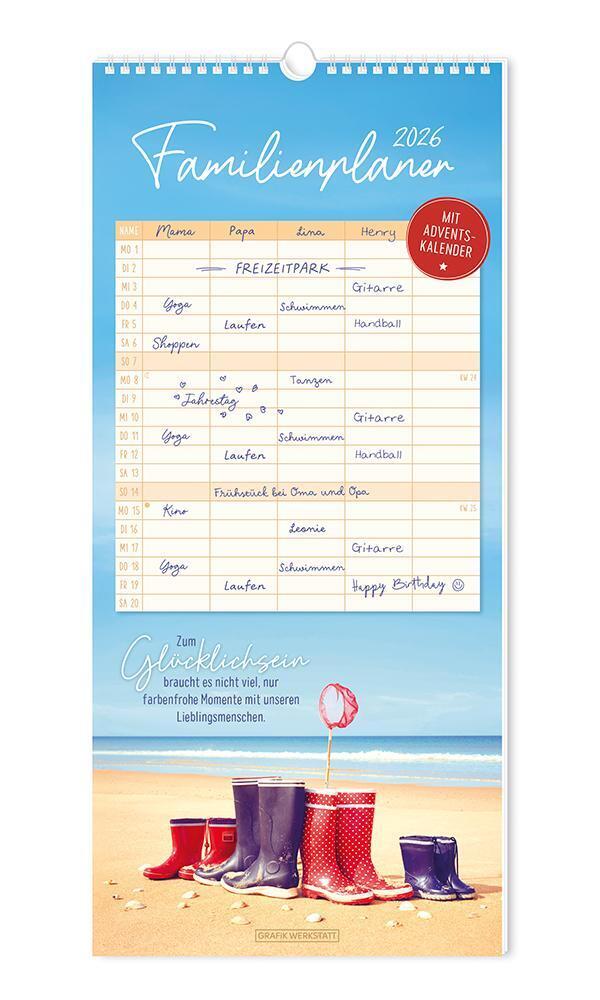 Familienplaner 2026 Classic main product photo