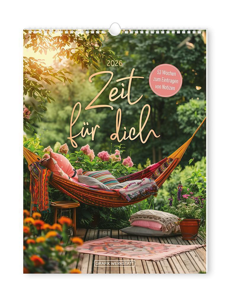 Wochenkalender klein 2026 Zeit für dich main product photo