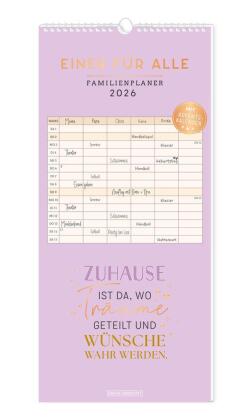 Familienplaner 2026 Einer für alle