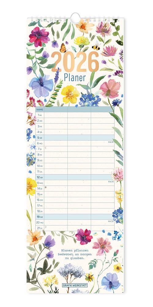 Paarplaner 2026 Floral main product photo