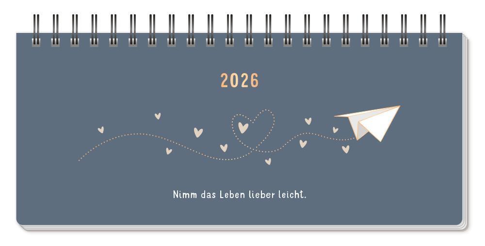 Wochenplaner 2026 Nimm das Leben lieber leicht. (mit Kalendarium) main product photo