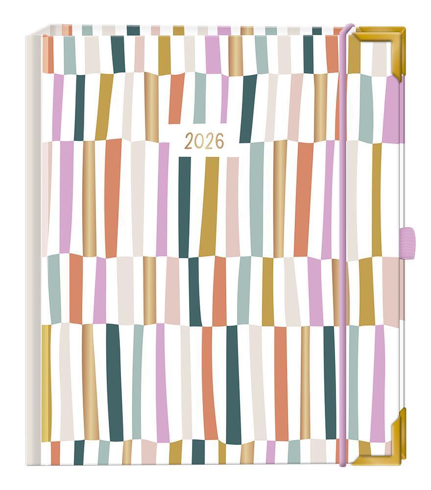 Terminplaner A5 Premium 2026 Bunt main product photo
